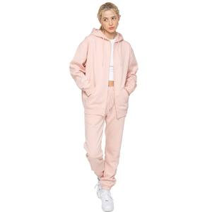 Conjunto Deportivo de Dos Piezas para Mujer, Invierno, Nuevo, Otoño, con Cremallera, Elástico, Patchwork, Sudadera con Capucha Plisada, Estampado Técnico - Product Image 1