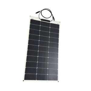 Panneau solaire flexible monocristallin 100W - Portable <span class=keywords><strong>pour</strong></span> bateau, navire, <span class=keywords><strong>camping</strong></span>-<span class=keywords><strong>car</strong></span>, caravane, technologie photovoltaïque HDT - Product Image 1