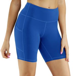 Custom Logo Scrunch Butt Lift Shorts <b>Sexy</b> <b>tight</b> hip sports shorts Colorful fitness women's comfortable yoga shorts With Pockets - Product Image 2