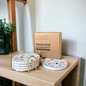 Juego de posavasos de madera tallados a mano tradicional, almohadillas de bebidas de mesa artesanales para regalos culturales, tiendas de recuerdos, restaurantes, - Product Image 4