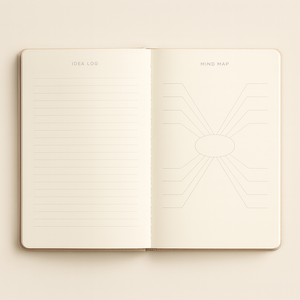 Carnet de notes LABON Clarity Dot Journal, couverture rigide en lin avec design en feuille d'or pour le journaling, la planification, l'écriture et la pleine conscience - Product Image 3