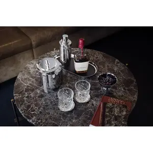 Sous-verre en métal gravé sur mesure pour événements et mariages, logo personnalisé, fabrication artisanale, utilisation pour les fêtes, fabriqué par Zahid Exports - Product Image 3