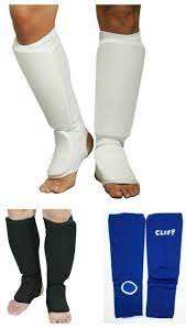 Precio barato de alta calidad de color verde personalizado Shin Instep elástico/flexible Shin Guard Kick Boxing espinilleras - Product Image 3