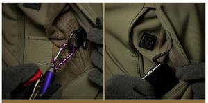 Première usine Fitnee Service personnalisé hommes vert extérieur veste femmes Softshell veste tactique imperméable veste pour la randonnée - Product Image 5