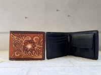 Portefeuille court RFID en cuir marron pour homme, design tendance, avec fermeture éclair, porte-billets, idéal comme cadeau pour homme, en promotion
