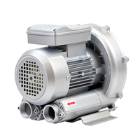 370W, moteur électrique monophasé de faible puissance, 220V, 0,5hp, aspiration d'air, souffleur à anneau Turbo régénératif, étang à poissons et crevettes