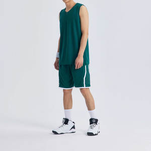 Meilleurs ensembles d'uniformes de basketball Ensemble maillot et short de basketball antibactérien respirant à séchage rapide pour hommes - Product Image 3