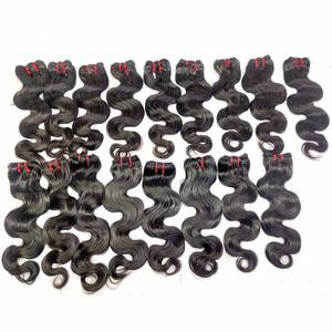 100% meilleure qualité indien aligné cuticules vague de corps Remy Extensions de cheveux 12 à 40 pouces de long cheveux humains - Product Image 1