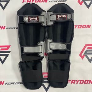 Espinilleras Profesionales de Primera Calidad para Kickboxing, Boxeo y Muay Thai, de Cuero Vacuno Genuino, para Entrenamiento de MMA, Protección - Product Image 2