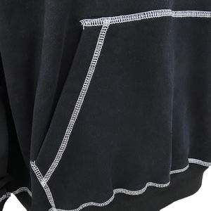 Sudaderas con Capucha de Estilo Urbano OEM/ODM, 100% Algodón, Invierno, Talla Grande, Unisex, Forradas, Personalizadas con Impresión DTG y Bordado - Product Image 4