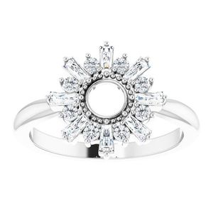 Bague d'éternité religieuse traditionnelle en laiton fin plaqué or 18 carats avec incrustation circulaire pour fiançailles - Product Image 3