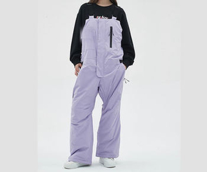 <b>Waterproof</b> Women's Ski Bib Pants Insulated Snowboard <b>Overalls</b> Windproof Thermal Winter Outdoor Sports Snow Trousers High Waist - Product Image 3