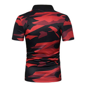 Servicio OEM nueva moda algodón poliéster Polo camisa hombres cuello alto alta calidad manga corta más tamaño hombres Polo camiseta - Product Image 6