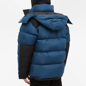 Veste matelassée à fermeture éclair en velours de couleur personnalisée pour homme, manteau d'hiver épais, vêtement de rue chaud à capuche, vêtements d'extérieur, logo personnalisé disponible - Product Image 5