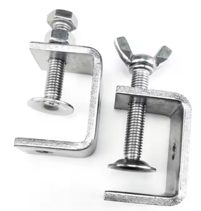 Abrazadera de Acero al Carbono Galvanizado en Caliente, Abrazadera de Acero Inoxidable 304 Tipo <span class=keywords><strong>C</strong></span>, Abrazadera Ajustable Tipo Tigre, Abrazadera de Viga de Alta Resistencia para Montaje Solar - Product Image 5