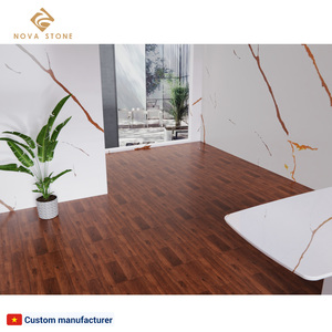 Calacatta Vàng Thạch Anh Nhà Máy Làm Nhà Máy Thạch Anh Mỏng Khách Sạn Bảng Điều Chỉnh Gạch <span class=keywords><strong>10Mm</strong></span> 1.5Cm 18Mm Độ Dày Nhân Tạo Tấm Thạch Anh - Product Image 2