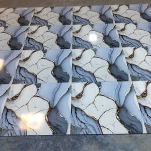 Baldosas de Cerámica Vitrificada de 60x60 cm, 2x2 Pies, para Sala de Estar, Dormitorio, Pasillo, Cocina, Acabado Brillante - Product Image 6