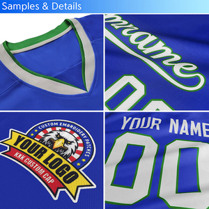 เสื้อเจอร์ซีย์ทีมอเมริกันใหม่เสื้อกีฬาเย็บตะเข็บลายฮ็อกกี้น้ำแข็ง - Product Image 5