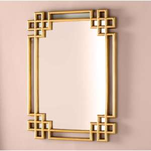 Cadre de miroir en laiton antique de luxe tendance pour améliorer les intérieurs de salon de style vintage cadre de miroir en laiton - Product Image 2