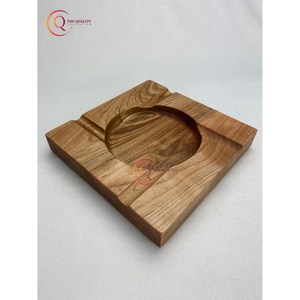Cendrier à fumer en bois élégant personnalisé forme carrée cendrier robuste accessoires de stockage de cendres faits à la main pour Bar Restaurant - Product Image 3