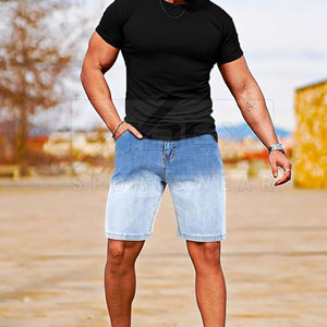 Créez votre propre short en jean pour hommes fabriqué par des professionnels Nouveau design OEM Fabricant de service Short en jean pour hommes - Product Image 6