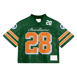 Camiseta Ligera de Malla Cuadrada, 180g, Jersey, Hombros Caídos, Transpirable, Ligera, de Secado Rápido, Impresión de Logotipo Personalizado, OEM - Product Image 3