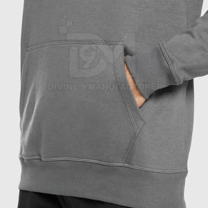 Pakistan Manufacture Men's <b>Gym</b> Fitness <b>Hoodies</b> Solid Color Custom Printed Logo 100% Cotton Winter Season - Product Image 6