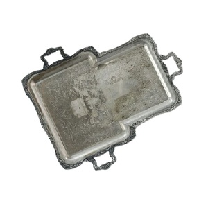 Plateau de service en métal de vente chaude avec fini chic parfait pour l'utilisation de restaurant à la maison et l'affichage de table décoratif - Product Image 3