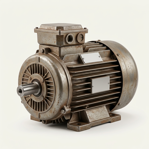 Moteurs électriques industriels usagés, mélange de têtes de moteurs HM, fils de cuivre, recyclage de métaux en vrac - Product Image 1