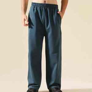 Pantalons de survêtement légers surdimensionnés pour hommes, coupe ample, coupe slim, pantalon baggy, pyjama pour hommes, pantalon de survêtement respirant de poids moyen pour hommes - Product Image 4