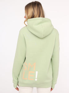 Sudadera con capucha extragrande con estampado personalizado para mujer, sudadera con mangas raglán informal de invierno, sudadera tejida con estampado de letras bordadas y capucha - Product Image 5
