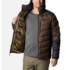 Veste d'hiver unisexe légère à capuche avec rembourrage isolant imperméable Logo avant Voyage quotidien en plein air Confort - Product Image 6