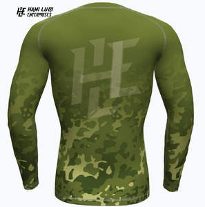 Vente en gros 2025 personnalisé MMA Rash Guard personnalisé Sublimation imprimé Bjj Rash Guard haute qualité combat formation Rash Guard - Product Image 2