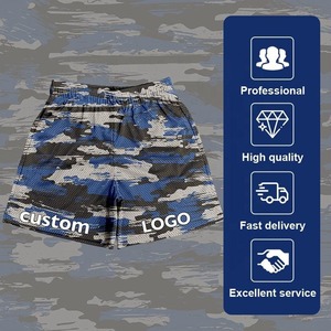 Short pour homme en polyester double couche sublimé de camouflage personnalisé de haute qualité Service OEM en maille respirante à séchage rapide - Product Image 2