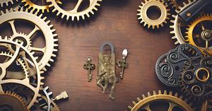 High Quality Brass Safety <b>Padlock</b> Lock with Master Key Functional Golden Lock and Key Man Premium Locks - Product Image 6