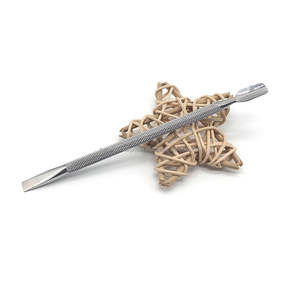 Empujador de Cutículas Profesional Reutilizable de Acero Inoxidable de Doble Punta, Removedor de Piel Muerta, Limpiador de Uñas para Manicura y Pedicura - Product Image 6