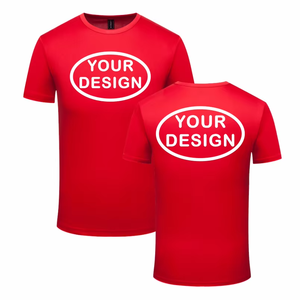 T-shirt personnalisable à séchage rapide avec motif uni imprimé devant et derrière personnalisé avec votre logo ou photo Cadeau parfait - Product Image 2