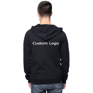 Sweat à capuche à fermeture éclair Sweat à capuche en molleton à fermeture éclair complète pour homme - Product Image 3