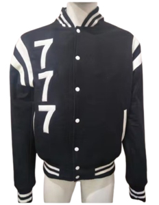 Veste de baseball Letterman Varsity en laine et en cuir de qualité supérieure unisexe Veste de basket-ball de haute qualité pour hommes - Product Image 1