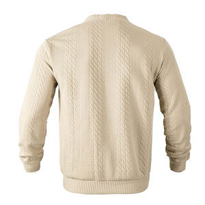 Veste en toile pour homme de qualité supérieure, col mandarin, logo sur le devant, écologique, respirante, légère, en coton - Product Image 5