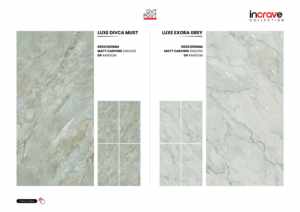 Dalles en porcelaine satinées mates 600x1200 aspect pierre naturelle surface antidérapante pour sols intérieurs - Product Image 4