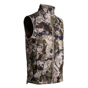 Gilet de camouflage imprimé par sublimation automne hiver Gilet sans manches respirant imprimé unisexe décontracté en tissu de nylon gilets avec poche - Product Image 1