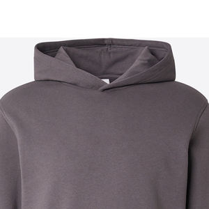 Sudadera con Capucha Extra Grande Personalizada con Color y Logotipo, Sudadera con Capucha de Color Sólido para Hombre, Tejida e Impresa - Product Image 2