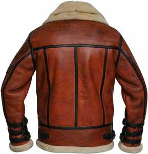 Chaqueta de Cuero de Primera Calidad para Hombre, Estilo con Cuero 100% Original, Chaquetas de Cuero Suave para Hombre - Product Image 1