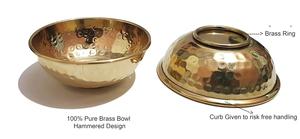 Cuenco de latón náutico hecho a mano seis piezas de cuenco de latón para servir característica especial cuenco de cocina de latón regalo Calvin artesanía - Product Image 2