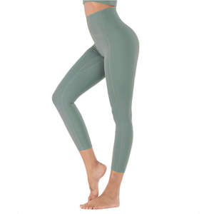Ensemble de yoga sans couture avec logo personnalisé et taille très vendu ensemble de yoga pour femmes en polyester spandex vêtements de fitness pour la salle de sport - Product Image 3