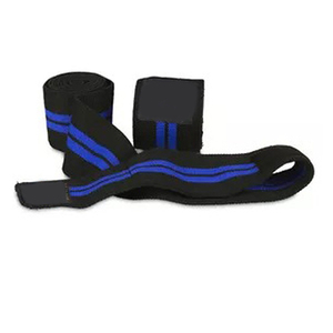 Enveloppes de genou élastiques pour haltérophilie Squats Gym Training Sangles de soutien réglables pour hommes et femmes athlètes - Product Image 4