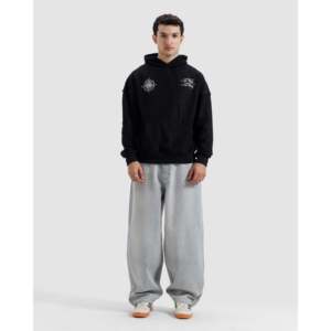 Sudadera con Capucha No Risk No Story Reverse Detail, Talla XXS, Tejido de Punto de 400 g/m², con Bordado 3D, Lavado Ácido y Diseño Serigrafiado - Product Image 6