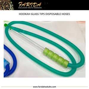 Cachimbas de Lujo Farida al por Mayor, Puntas de Vidrio para Shisha Egipcia, Mangueras de Cachimba Desechables Coloridas, Técnica de Laca - Product Image 3