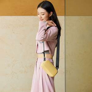 Bolsa de Mano Personalizada con Logotipo, Bolsa de Mensajero para <span class=keywords><strong>Mujer</strong></span> con Cremallera, Bolsa de Hombro con Bolsillo Oculto para Teléfono Celular - Product Image 6